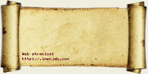 Jasmina Bačević vizit kartica